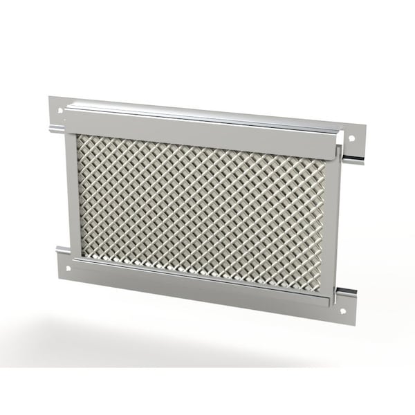 Filter, 10 in. H x 6 in. W x 1/2 in. L, Aluminum